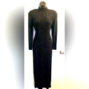 Stunning vintage early 90s formal dress shoulder pads can be easily removed